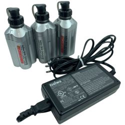 ττ DAIWA ダイワ バッテリー 3個セット/充電器付 BM2000Ⅱ Bランク