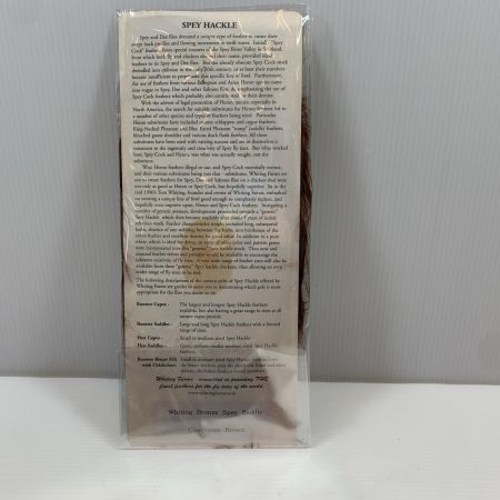  WHITING FARMS 釣り小物 フライマテリアル 