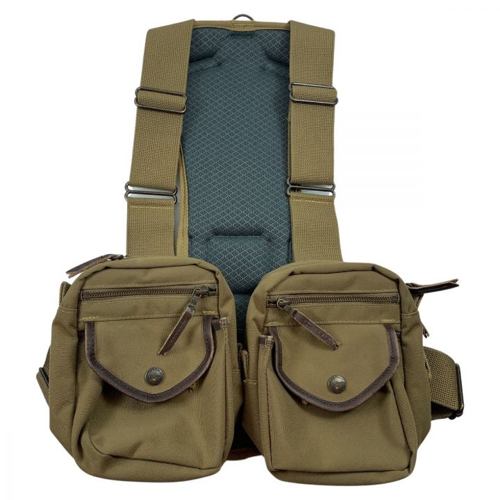 DECODE フィッシングベスト CANVAS HARNESS & MINI PACK ベージュ｜中古｜なんでもリサイクルビッグバン