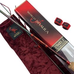 ττ SHIMANO シマノ ロッド ルアーロッド 18ワールドシャウラ 2704RS-2 36430 Aランク