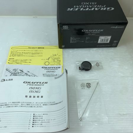 SHIMANO シマノ リール 両軸リール  18グラップラープレミアム151XG 左ハンドル 03899