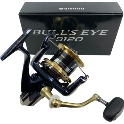 ττ SHIMANO シマノ リール スピニングリール  未使用 14ブルズアイ 9120 03274 Aランク