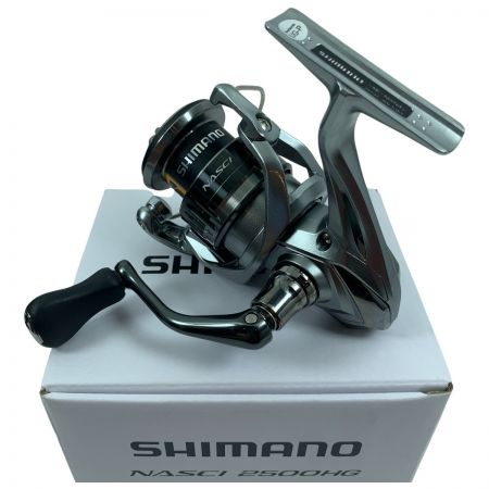  SHIMANO シマノ リール スピニングリール 未使用品(S) 21ナスキー 2500HG 043184