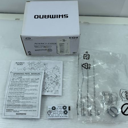  SHIMANO シマノ リール スピニングリール  未使用品(S) 21ナスキー 2000SHG 043153