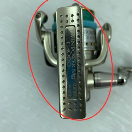  SHIMANO シマノ リール スピニングリール 06’ツインパワーMg C3000/2500スプール付き 01985