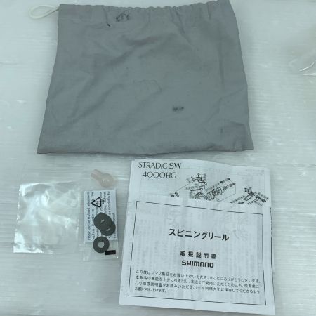  SHIMANO シマノ リール スピニングリール  18ストラディックSW 4000XG 03895