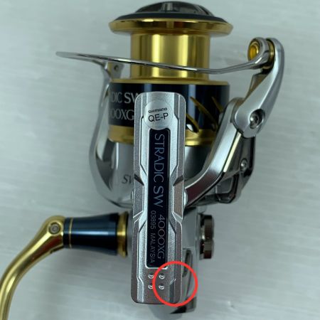  SHIMANO シマノ リール スピニングリール  18ストラディックSW 4000XG 03895