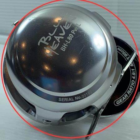  STUDIO OCEAN MARK  リール ベイトリール  ﾌﾞﾙｰﾍﾌﾞﾝBH-L80 Pw/L