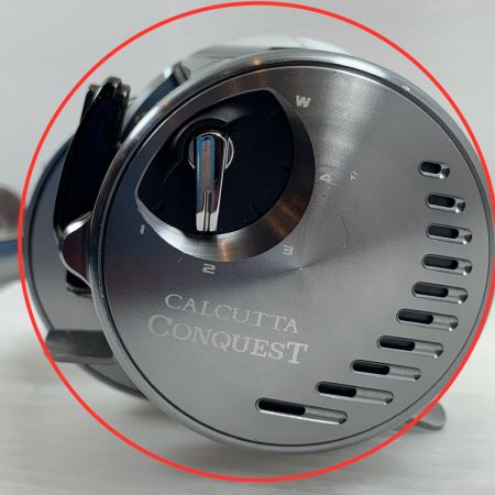  SHIMANO シマノ リール ベイトリール  純正ハンドルノブ付 20カルカッタコンクエストDC 200HG 04039