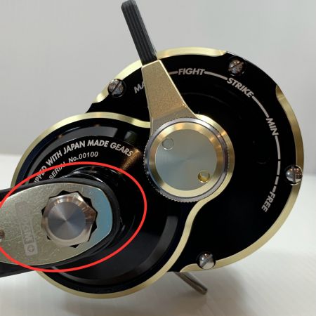  STUDIO OCEAN MARK リール ベイトリール  大田ガレージ ﾌﾞﾙｰﾍﾌﾞﾝL80Hi/L S2T