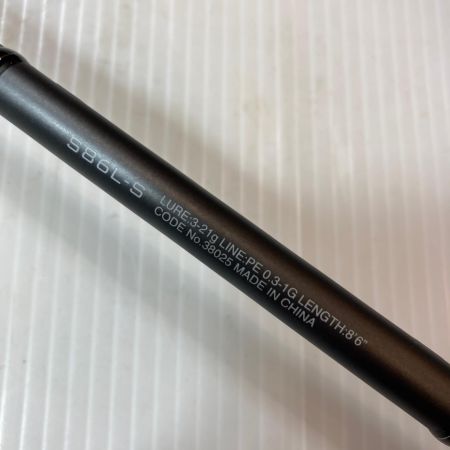  SHIMANO シマノ ルアーロッド 18ディアルーナ S86L-S 38025