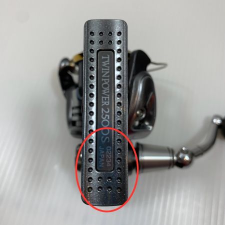  SHIMANO シマノ リール スピニングリール  08ツインパワー2500S 02234