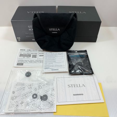  SHIMANO シマノ  リール スピニングリール  22ステラ 4000XG  初期ロッド/リブレノブ/ゴメクサススタンド付 043962