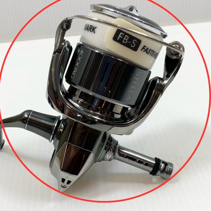 SHIMANO シマノ リール スピニングリール 22ステラ 4000XG 初期ロッド/リブレノブ/ゴメクサススタンド付  043962｜中古｜なんでもリサイクルビッグバン