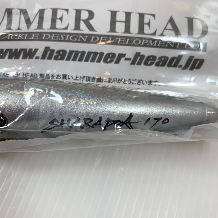 釣り用品 ルアー ポッパー シャラポア170 未使用品(S) HAMMER HEAD 釣り用品 ルアー ポッパー｜中古｜なんでもリサイクルビッグバン