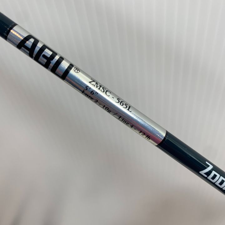Abu Garcia アブガルシア ロッド ルアーロッド ZMSC-565L 未使用品(S