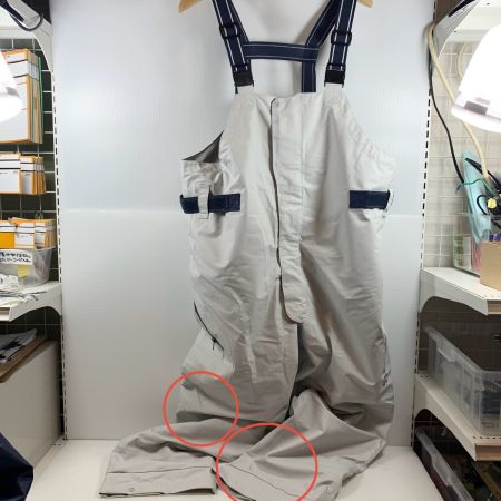  SHIMANO シマノ レインウェア RB-035L/上下セット ホワイト×ネイビー