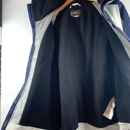  SHIMANO シマノ レインウェア RB-035L/上下セット ホワイト×ネイビー