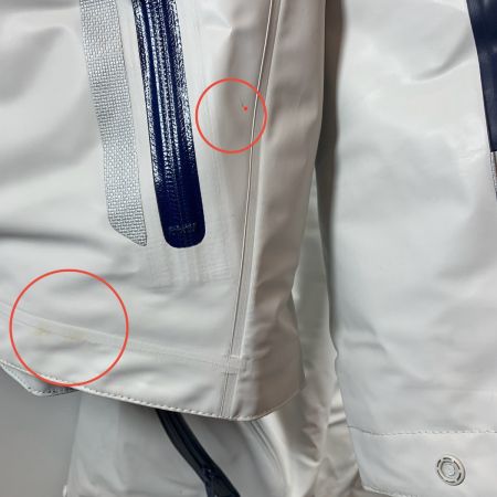  SHIMANO シマノ レインウェア RB-035L/上下セット ホワイト×ネイビー