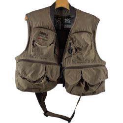 ττ mazume マズメ 釣り用品 釣り服飾 フィッシングベスト  ブラウン Cランク