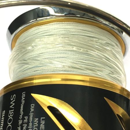  SHIMANO シマノ スピニングリール 20ステラ SW18000HG 04080