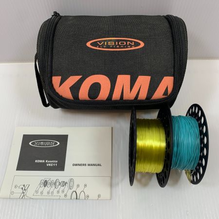  VISION  フライリール  替えスプール2個付き KOMA CASSETTE