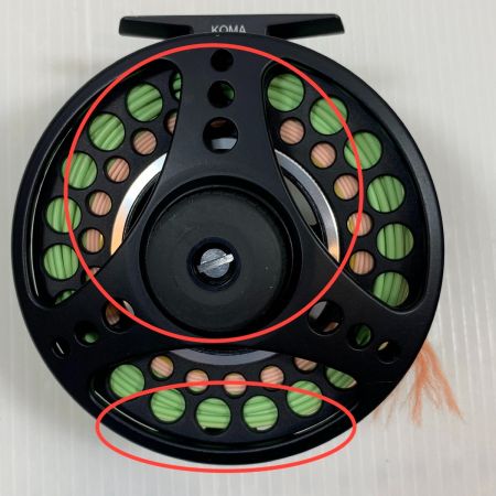  VISION  フライリール  替えスプール2個付き KOMA CASSETTE