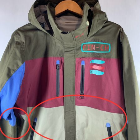  Fin-ch 釣り服飾 フィッシングジャケット Fin-CH SIZE XL ブラウン ウォルフ ブラウン