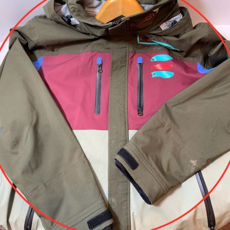  Fin-ch 釣り服飾 フィッシングジャケット Fin-CH SIZE XL ブラウン ウォルフ ブラウン