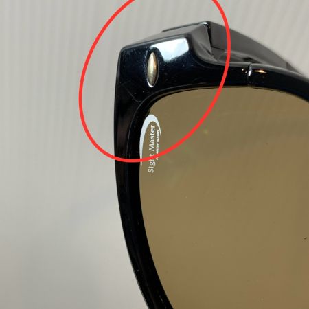  SIGHT MASTER  釣り服飾 偏光サングラス ミセラブラック ブラック