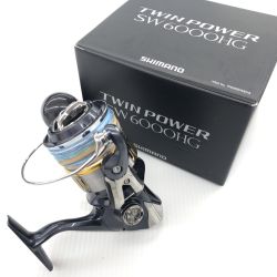 SHIMANO シマノ スピニングリール  キズ有 程度B 箱付 15ツインパワー SW6000HG 03318 Bランク