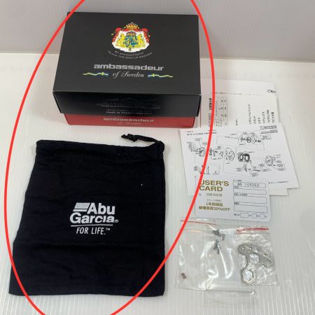  Abu Garcia アブガルシア ベイトリール アンバサダー4600CA 00122SE ファクトリーチューン ブラック