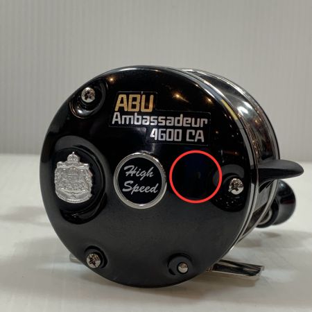  Abu Garcia アブガルシア ベイトリール アンバサダー4600CA 00122SE ファクトリーチューン ブラック