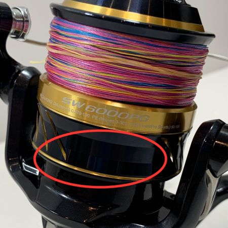  SHIMANO シマノ スピニングリール 21スフェロスSW 6000PG 043627