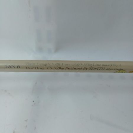 ZENITH ゼニス オフショアロッド EZO SHIKI 58S-6 本体のみ
