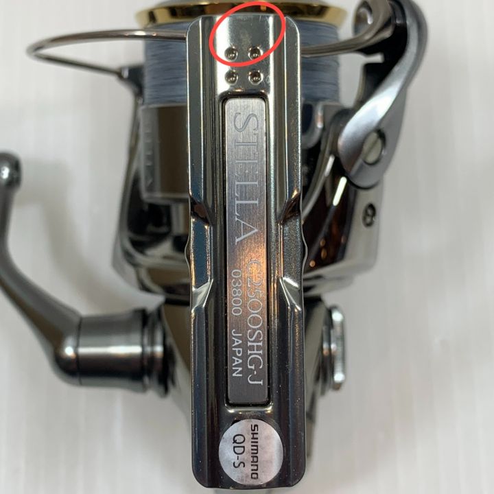 SHIMANO シマノ スピニングリール 18ステラ C2500SHG 03800｜中古｜なんでもリサイクルビッグバン