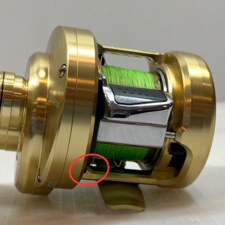  SHIMANO シマノ ベイトリール 15カルカッタコンクエスト101HG LEFT  03438