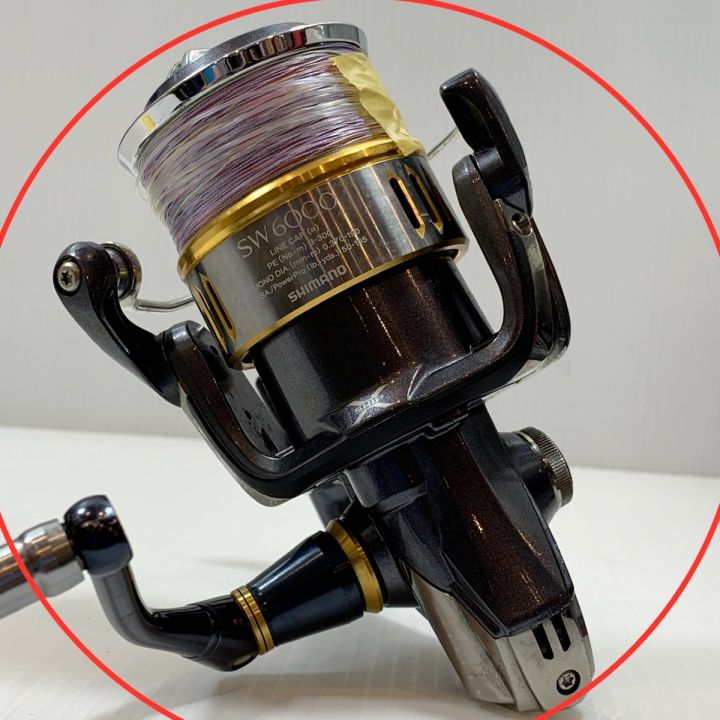 SHIMANO シマノ スピニングリール 15ツインパワーSW 6000PG 03319｜中古｜なんでもリサイクルビッグバン