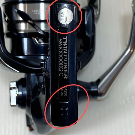  SHIMANO シマノ  スピニングリール 21ツインパワー SW10000HG 04230