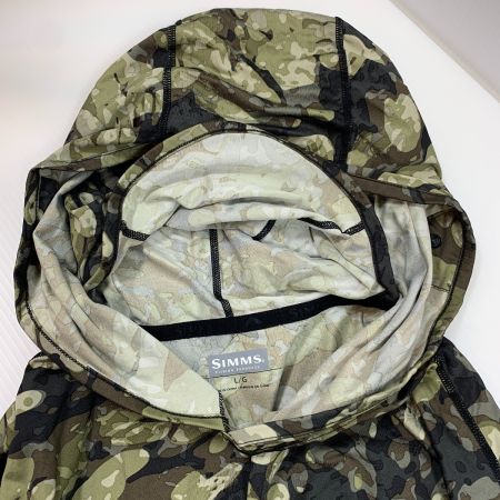 SIMMS フィッシングウェア　SIZE L  カモフラ