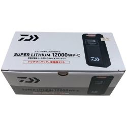 ττ DAIWA ダイワ  バッテリー スーパーリチウム12000WP-C  Sランク