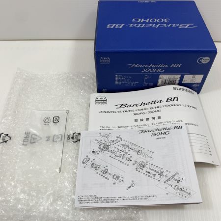  SHIMANO シマノ  ベイトリール 21 バルケッタ BB 300HG 044105
