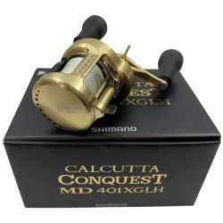 ττ SHIMANO シマノ  ベイトリール 23カルカッタコンクエストMD 401XGLH  045973 Cランク