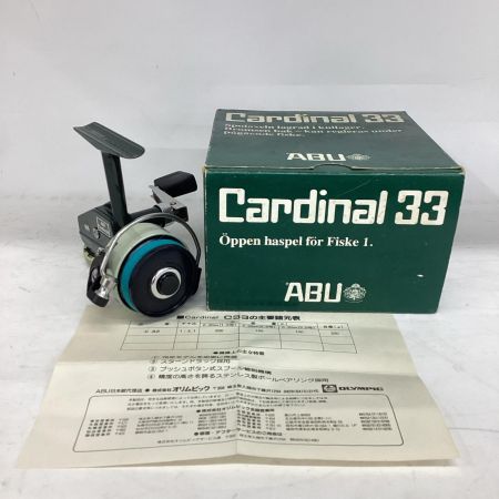 Abu Garcia アブガルシア スピニングリール カーディナル33 箱付き