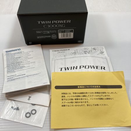  SHIMANO シマノ スピニングリール 24 ツインパワー C3000XG ゴメクサスノブ 046826