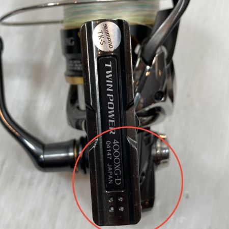  SHIMANO シマノ  スピニングリール 20ツインパワー 4000XG 04147
