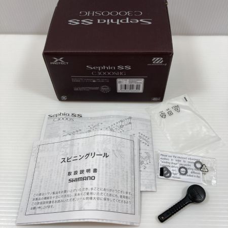  SHIMANO シマノ スピニングリール  23セフィアSS C3000SHG  046321