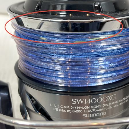  SHIMANO シマノ スピニングリール 21TWIN POWER SW14000XG  04231