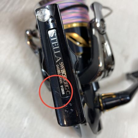  SHIMANO シマノ  スピニングリール 20ステラ SW18000HG 012829 オッズポート10号 04080