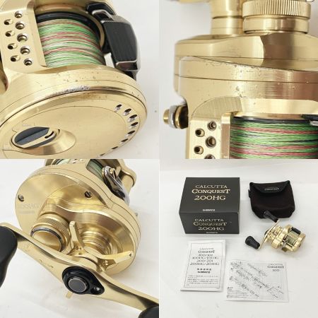  SHIMANO シマノ CALCUTTA CONQUEST 21 カルカッタコンクエスト 200HG 04238 リール